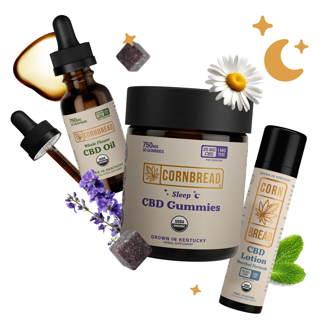 Cornbread Hemp CBD Sleep Bundle